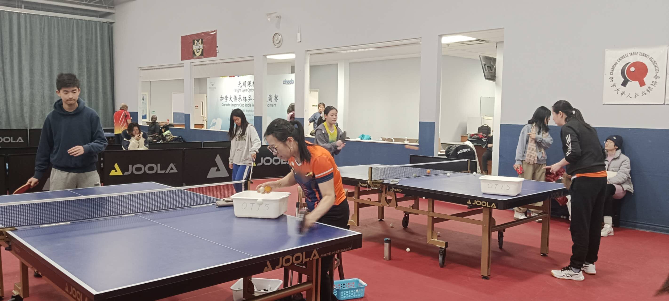 Youth Table Tennis Practicing photo 3